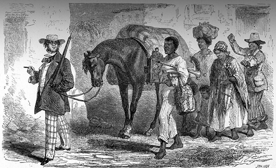 O dönemde köle tüccarlarının bir at karşılığında 25-30 köle sattığı belirtiliyor.