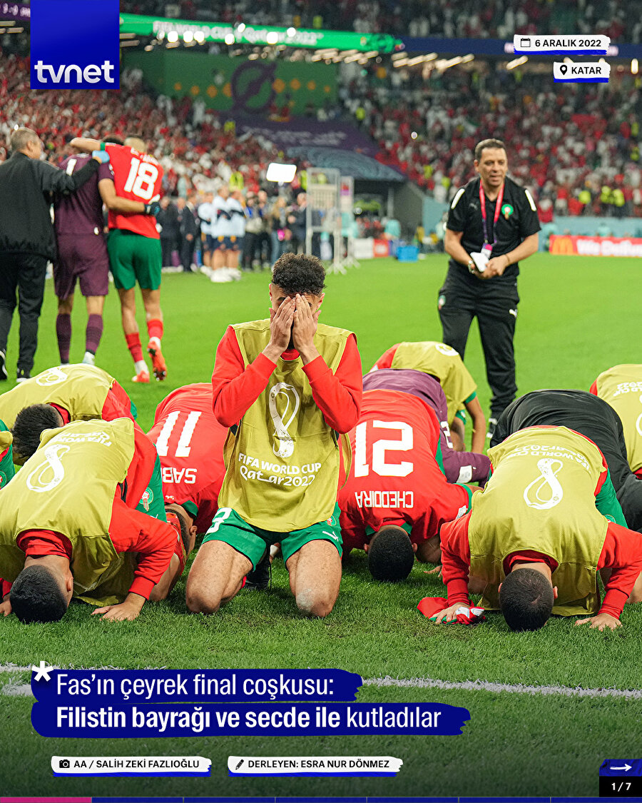 Fas’ın çeyrek final coşkusu