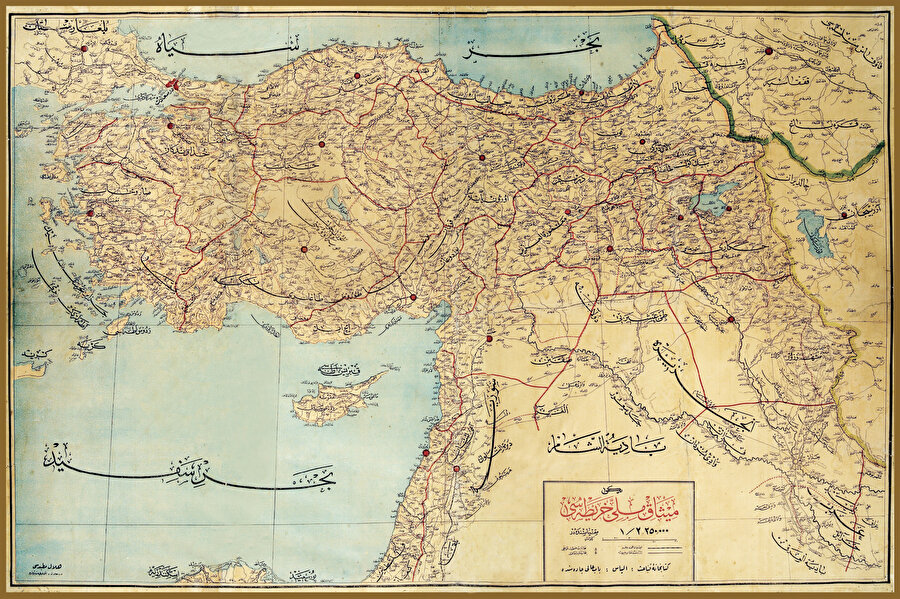 Misak-i-Milli haritası.