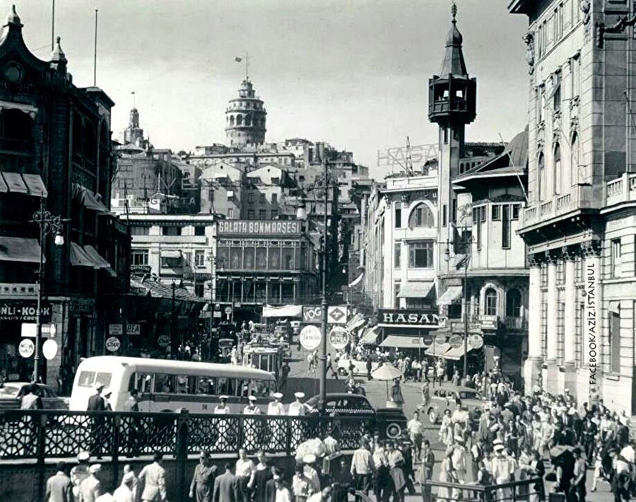 1950'lerin sonu Karaköy.