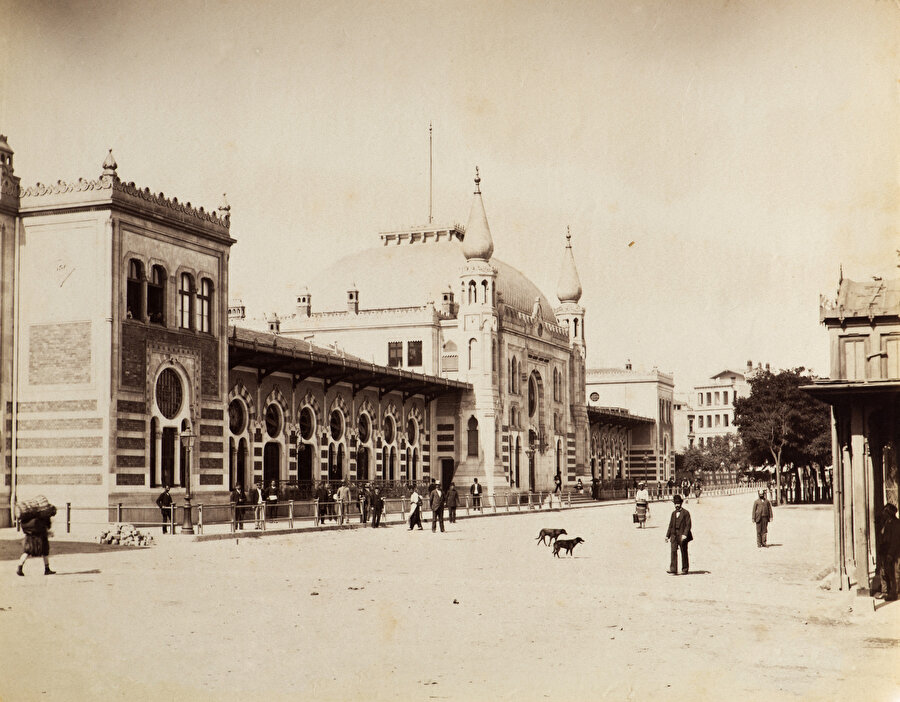 1900'lerin başı, Sirkeci Tren Garı.