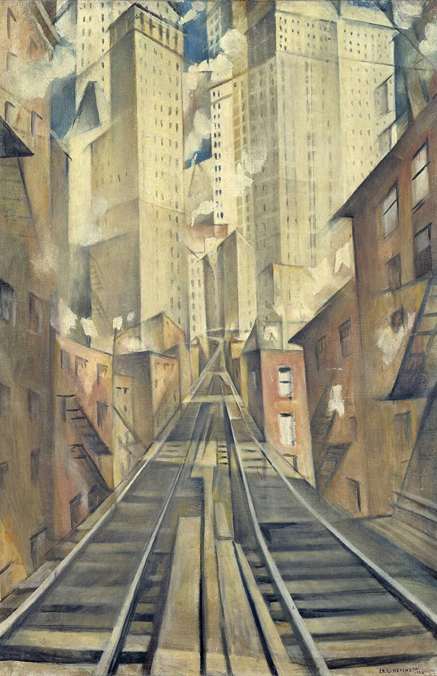 Orijinal adı New York – Bir Soyutlama olan Ruhsuz Şehrin Ruhu , İngiliz ressam Christopher RW Nevinson'ın 1920 tarihli bir resmidir.