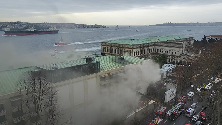 Çırağan Sarayı'nın otel bölümü