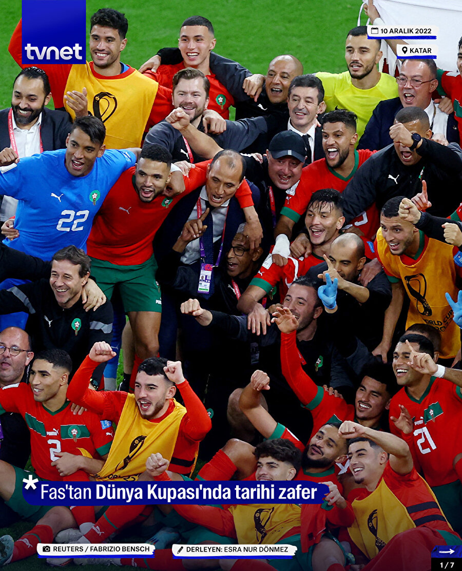 Fas'tan Dünya Kupası'nda tarihi zafer