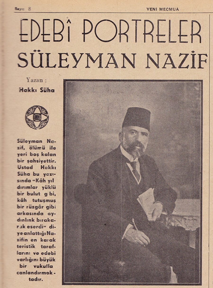 Süleyman Nazif.