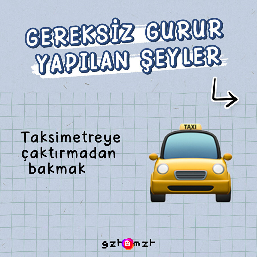 Gereksiz gurur yapılan şeyler serisi 😥