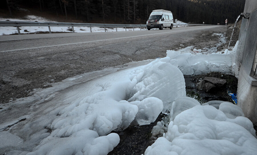 Kars buz kesti: Termometreler -15 dereceyi gördü