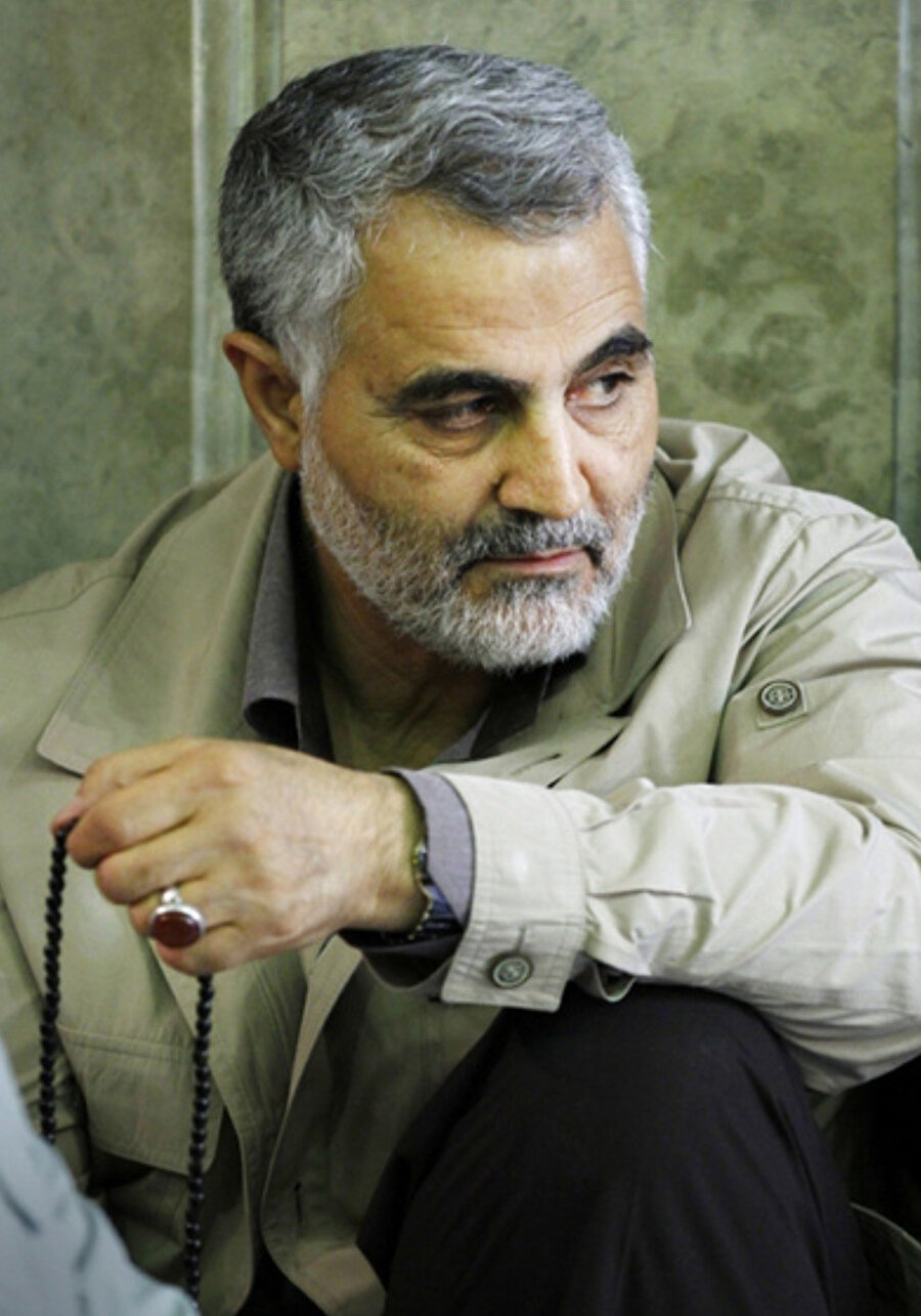 İran Devrim Muhafızları Ordusu'na bağlı Kudüs Gücü Komutanı General Kasım Süleymani.