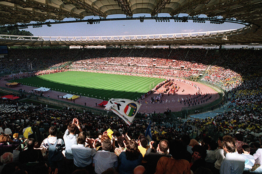 1990 FIFA Dünya Kupası sırasında Stadio Olimpico.