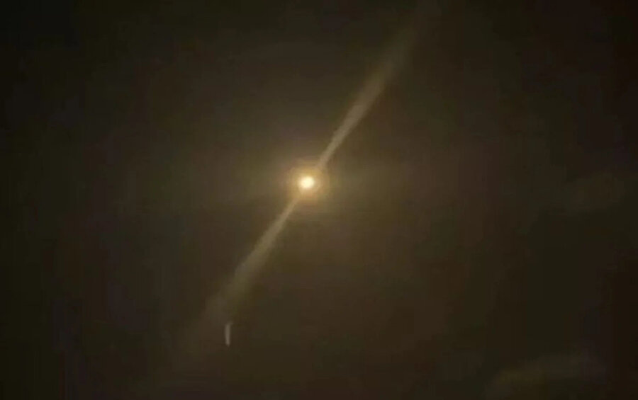 Ukrayna sınırında görülen nesne