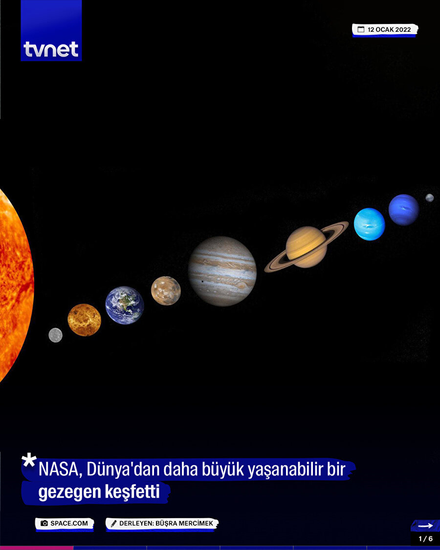 NASA yaşanabilir bir gezegen daha keşfetti!