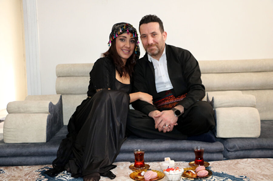 Meksika'dan Yüksekova'ya gelin geldi