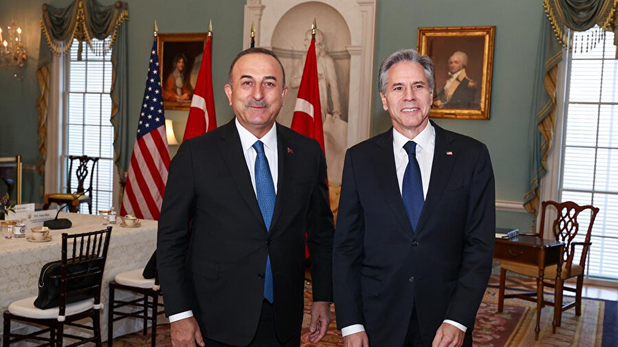 Dışişleri Bakanı Mevlüt Çavuşoğlu ve ABD Dışişleri Bakanı Antony Blinken