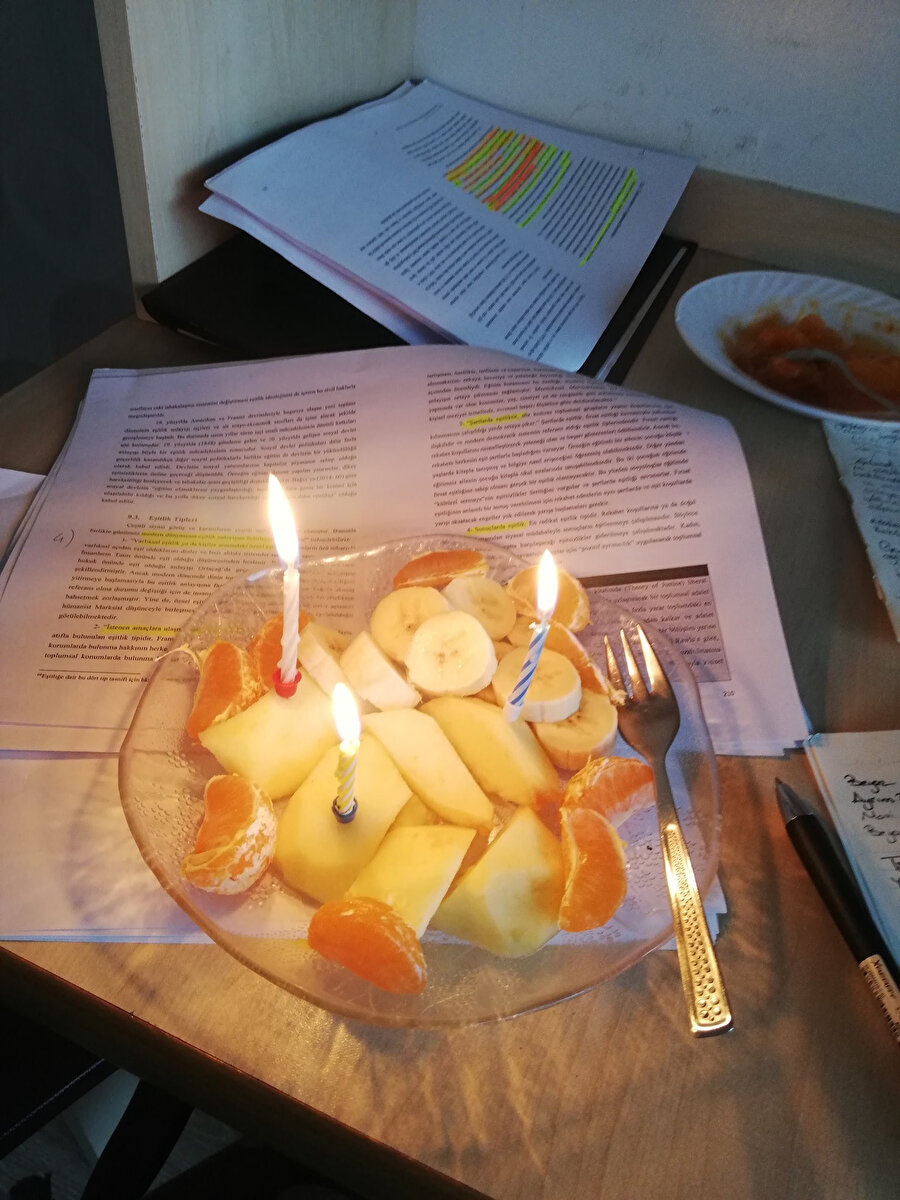 Doğum günüm sınav haftama denk geldi