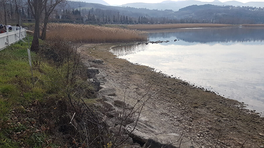 Sapanca Gölü'nde su seviyesi, 30,95 metreye düştü