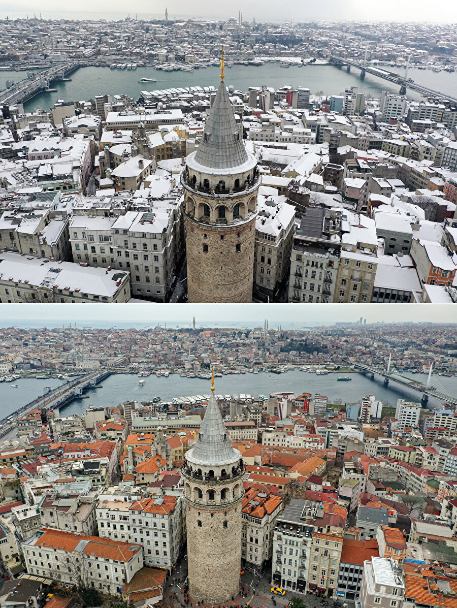 Geçen yıl bu zamanlarda kar vardı: İstanbul'un bir yıldaki değişimi