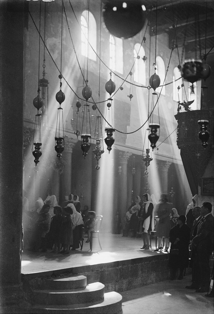 Doğuş Kilisesi’nde Noel ayini, 1936.
