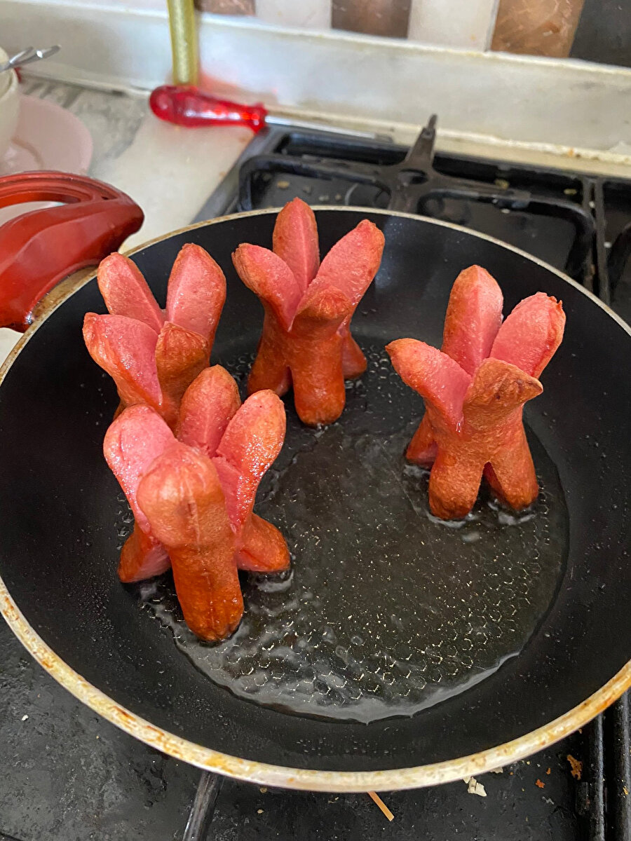 Sabah tavada kromozom gördüm sandım