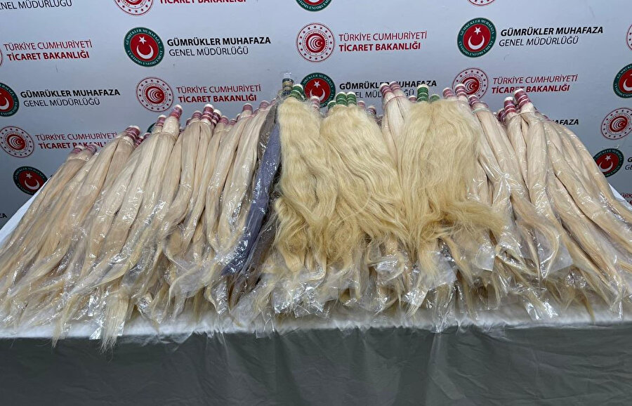 Ele geçirilen saçlar