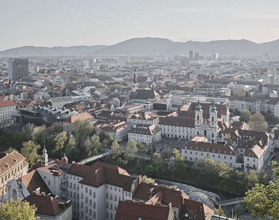 Graz şehri.