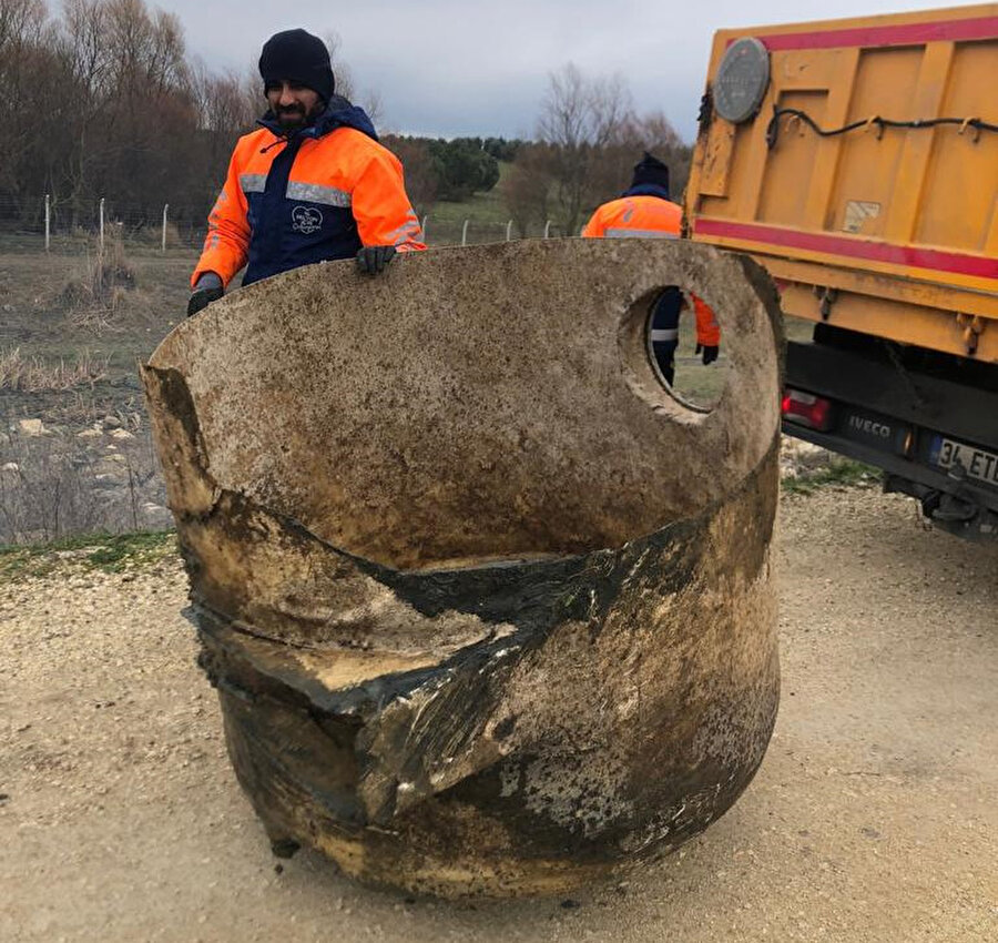 İstanbul barajlarında temizlik: 26 ton atık çıktı