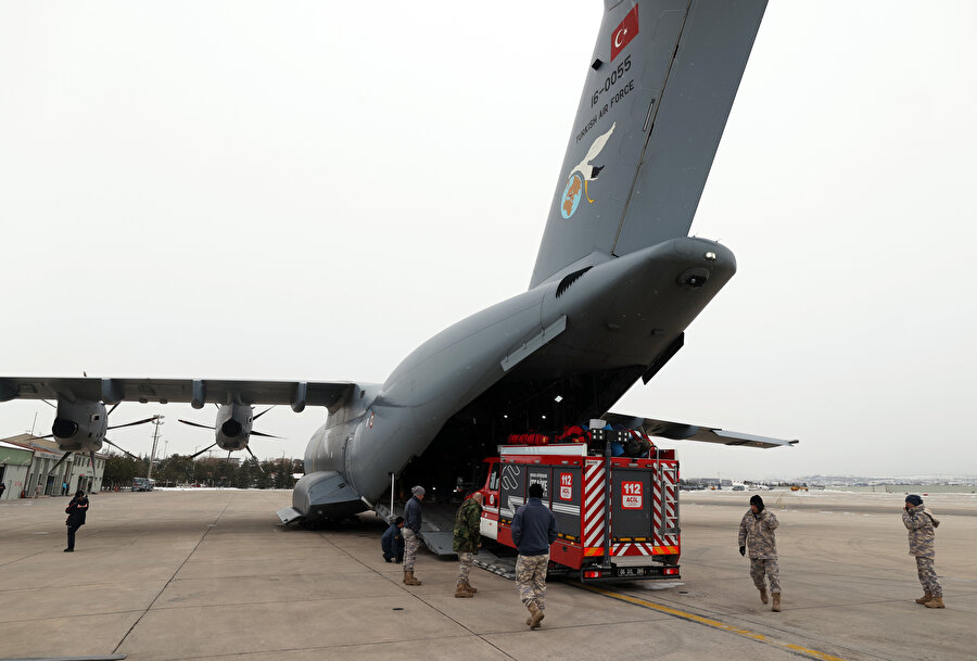 TSK'dan 'hava yardım koridoru'