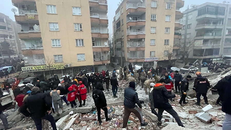Deprem anında