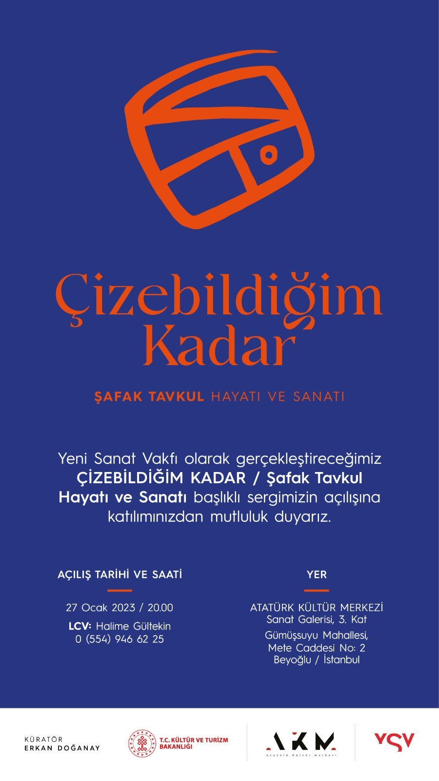 Çizebildiğim Kadar/Şafak Tavkul’un Hayatı ve Sanatı başlıklı bu proje, 2021 yılında kaybettiğimiz sanatçı Şafak Tavkul’un bütün yaşamını inceleyen, sanatsal bütün üretimlerini kayıt altına alan, çok yönlülüğünü araştırıp dikkate sunan bir çalışmadır.