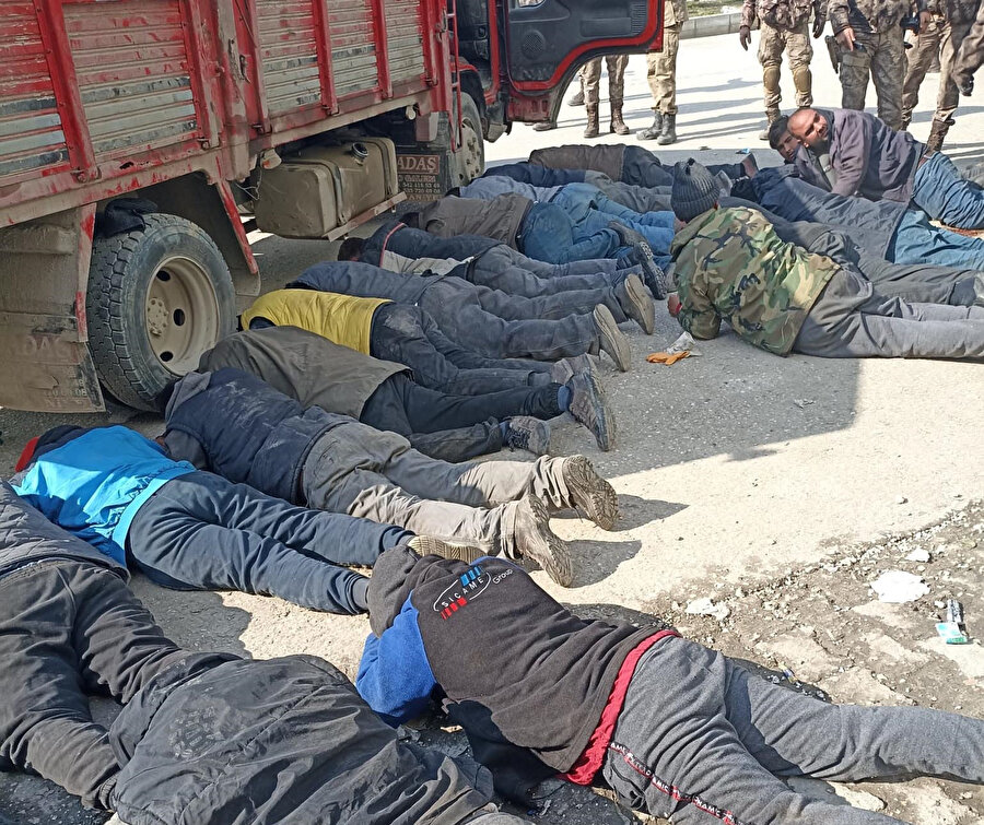 Hatay'da yakalananlar