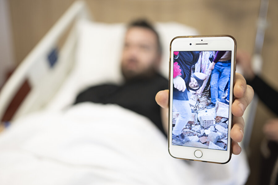  32 saat enkaz altında kalan Yüksel Ergit