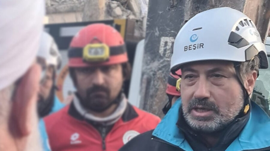 Beşir Derneği Afet Müdahale ve Lojistik Birim Müdürü Metin Doruklu