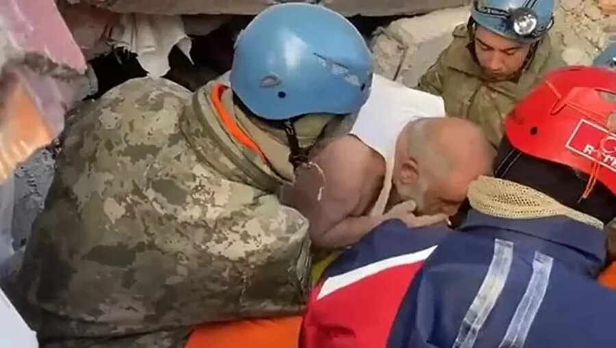 Arama kurtarma çalışmaları sonucu kurtarılan Soner Tuğtekin