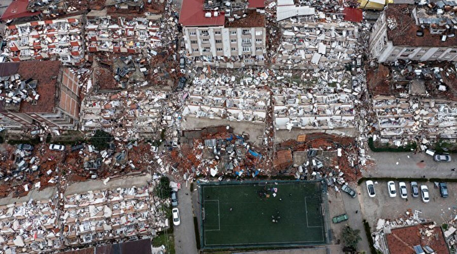 Kahramanmaraş depremi.