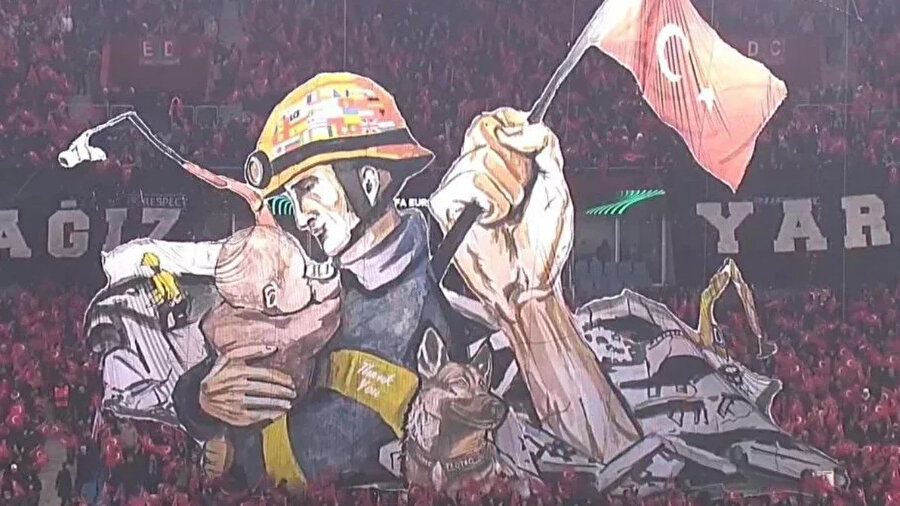 Trabzonspor'un koreografisi dünya basınında