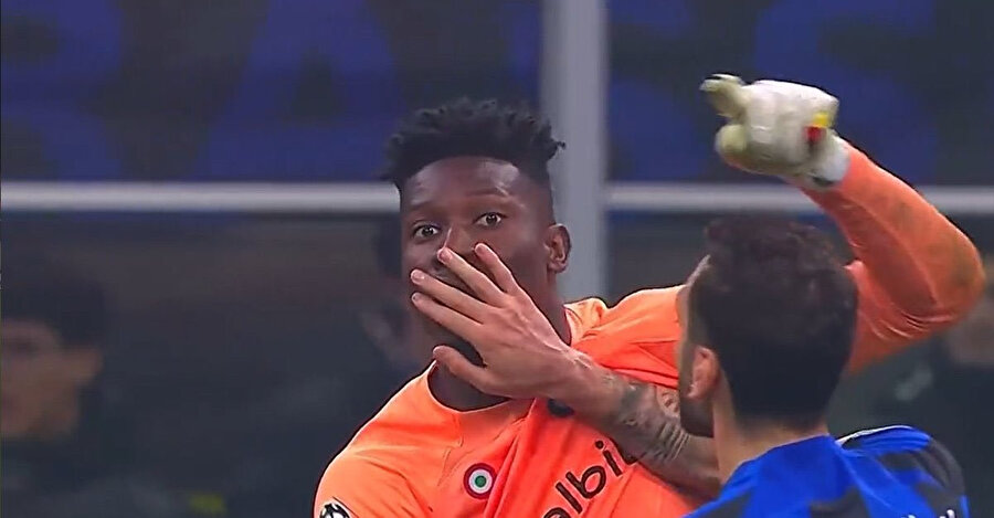 Onana ve Dzeko tartıştı