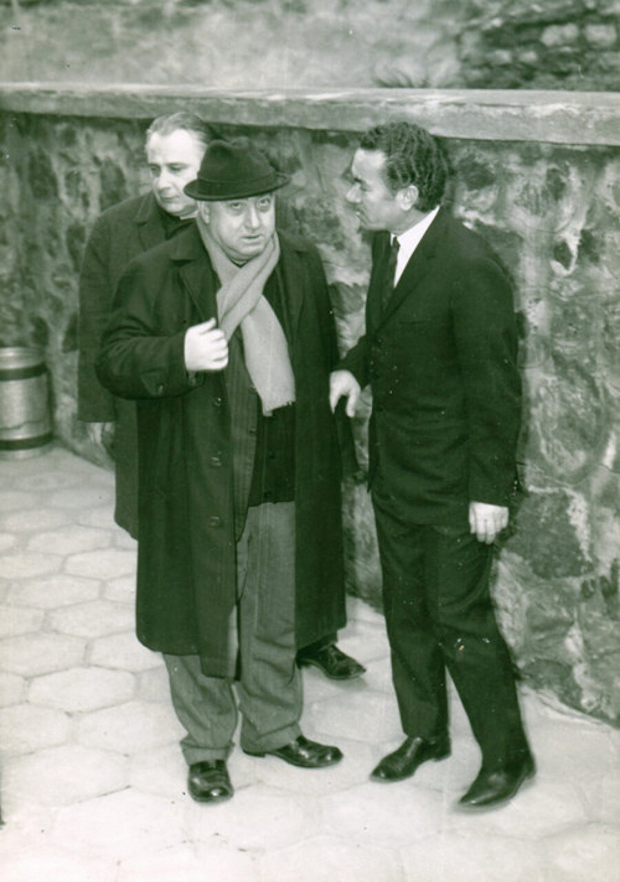 Oktay Akbal, Fazıl Hüsnü Dağlarca, Sabahattin Batur.