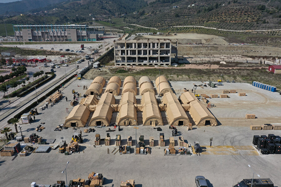 ABD, Antakya'da sahra hastanesi kuruyor