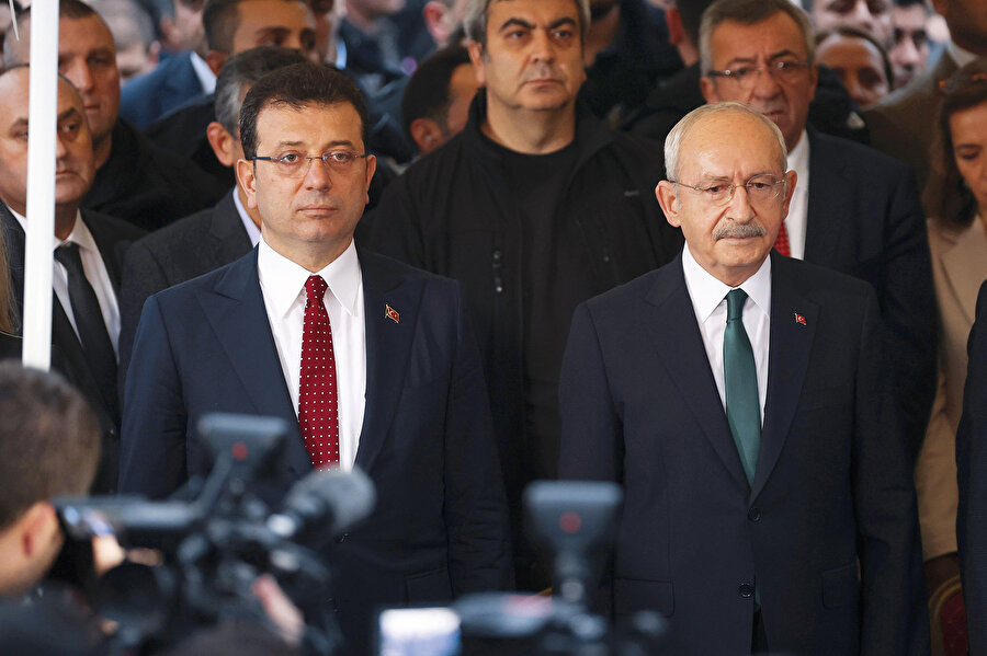 Ekrem İmamoğlu ve Kemal Kılıçdaroğlu.