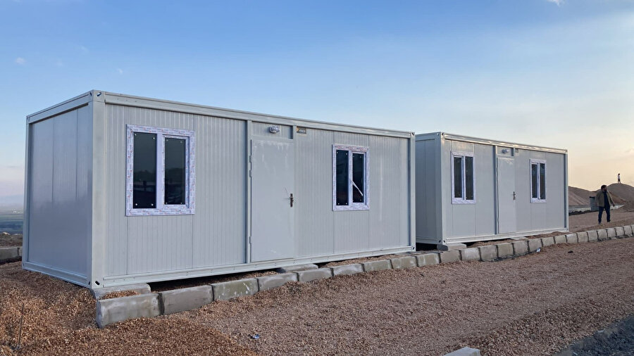 Konteyner kentten bir görüntü