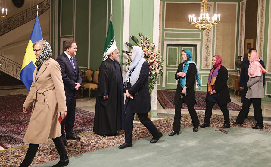 İran'daki Batılı diplomatlar.