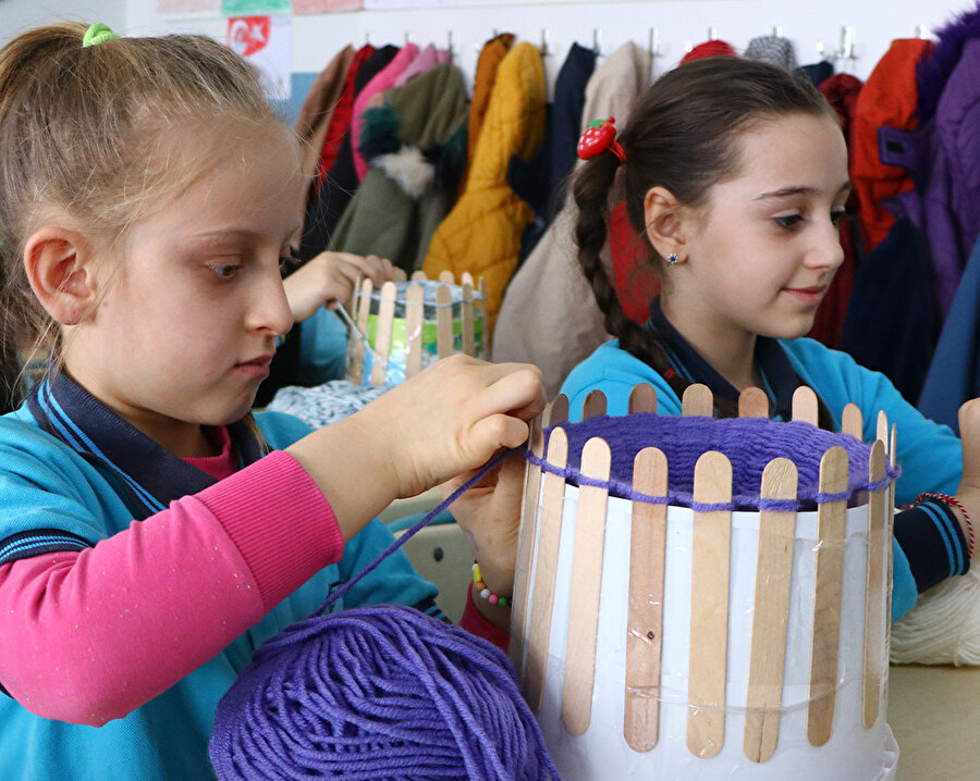 Ördükleri atkıları depremzede öğrencilere gönderecekler