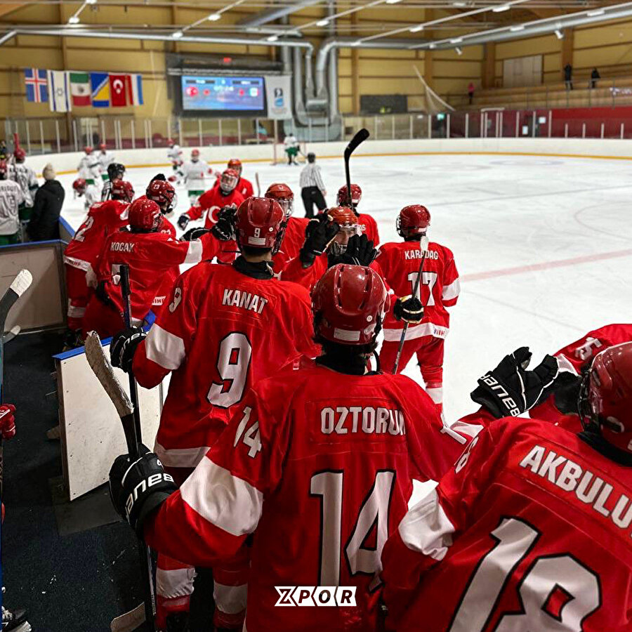 18 yaş altı Buz Hokeyi Milli Takımımız, 2. galibiyetini aldı