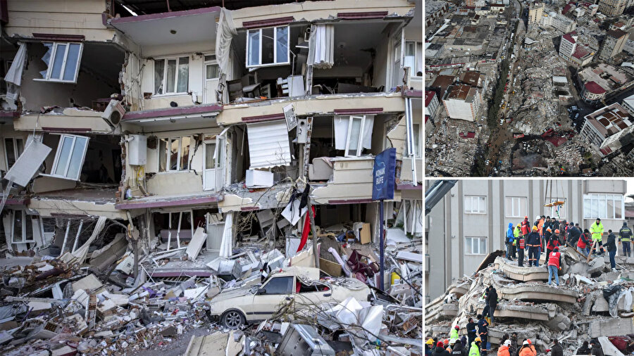 Kahramanmaraş merkezli depremler 11 ilde büyük yıkımlara neden oldu