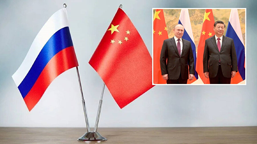 Rusya Devlet Başkanı Vladimir ​Putin ve Çin Devlet Başkanı Şi Cinping