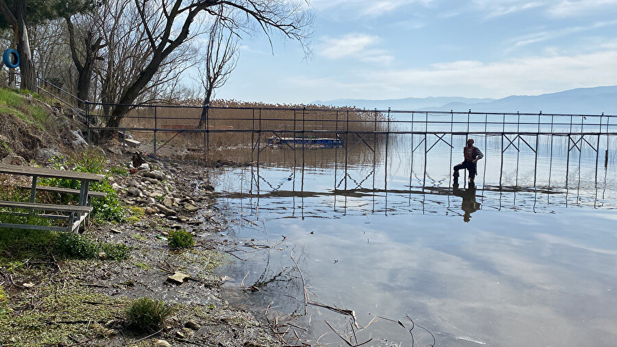 Sapanca Gölü'nde su seviyesi arttı