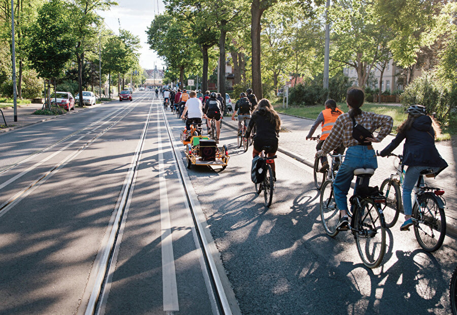 Almanya'nın tartışmasız bisiklet başkenti, Vestfalya'daki Münster'dir.