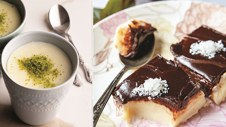 İftar sofralarına yakışan sütlü tatlı tarifleri 