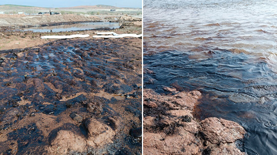 Batman’da petrol boru hattında sızıntı