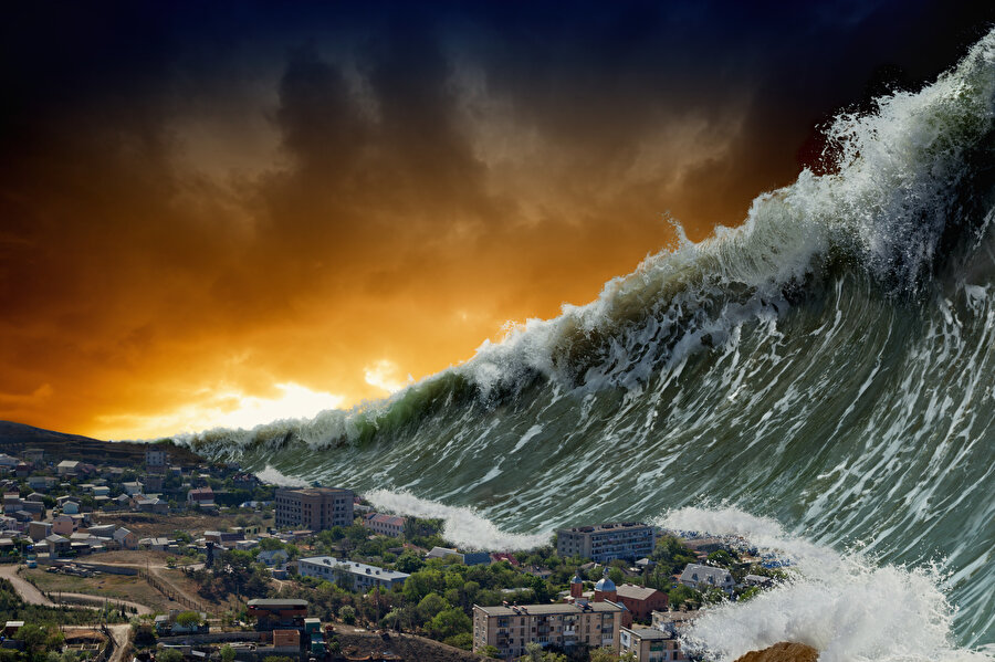 Türkiye’de tsunami oluyor ama deniz küçük olduğundan dalga boyu da küçük oluyor.
