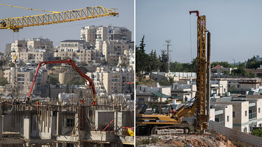 İsrail, Batı Şeria ve Kudüs'te 1029 yeni yasa dışı konut inşası için ihale açtı